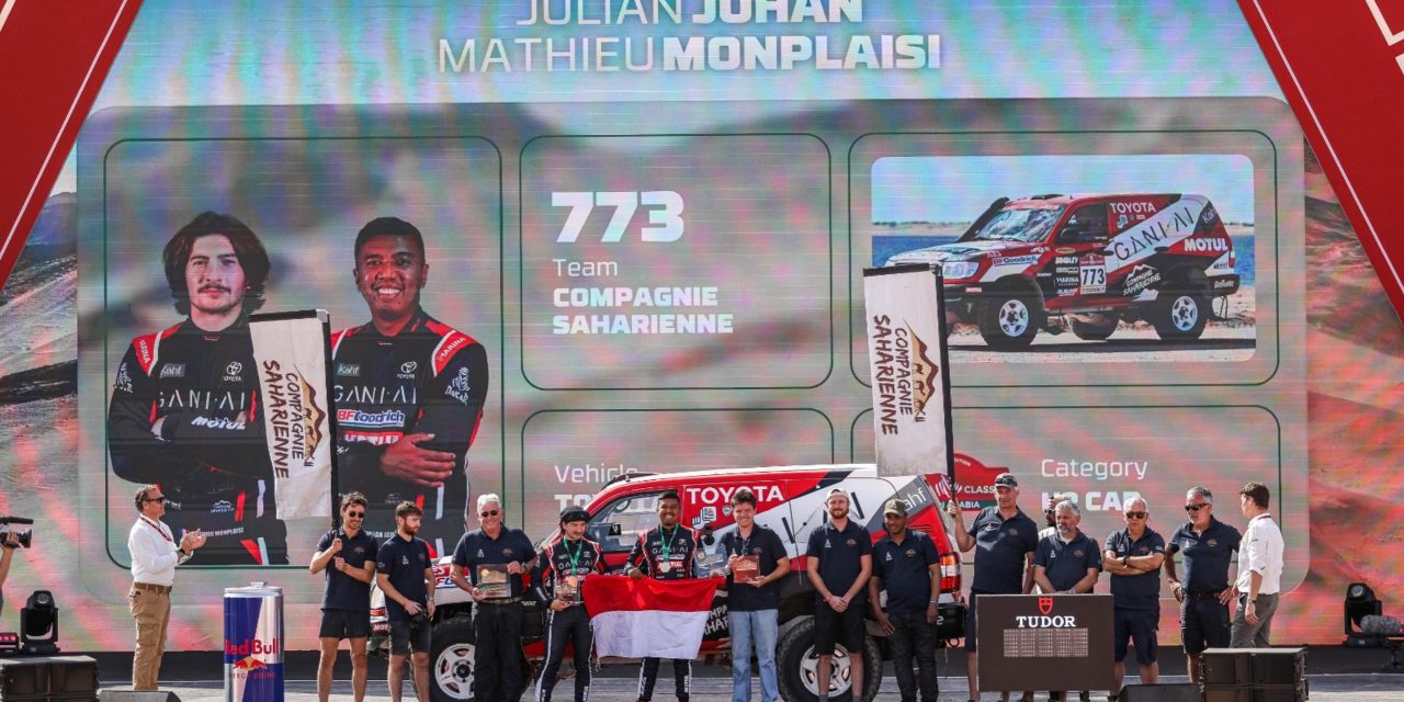 Debut Gemilang Julian Johan di Dakar Rally 2026