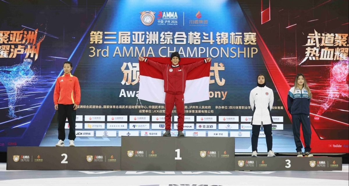 Prestasi Atlet MMA Putri Indonesia di AMMA Championship 2026
