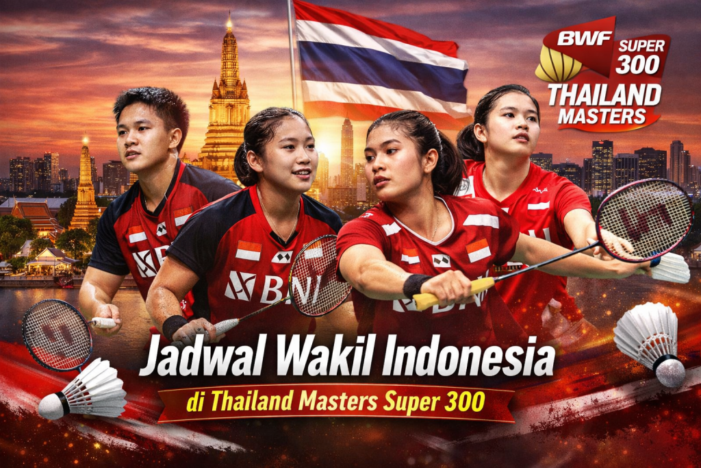 Wakil Indonesia tampil di Thailand Masters Super 300