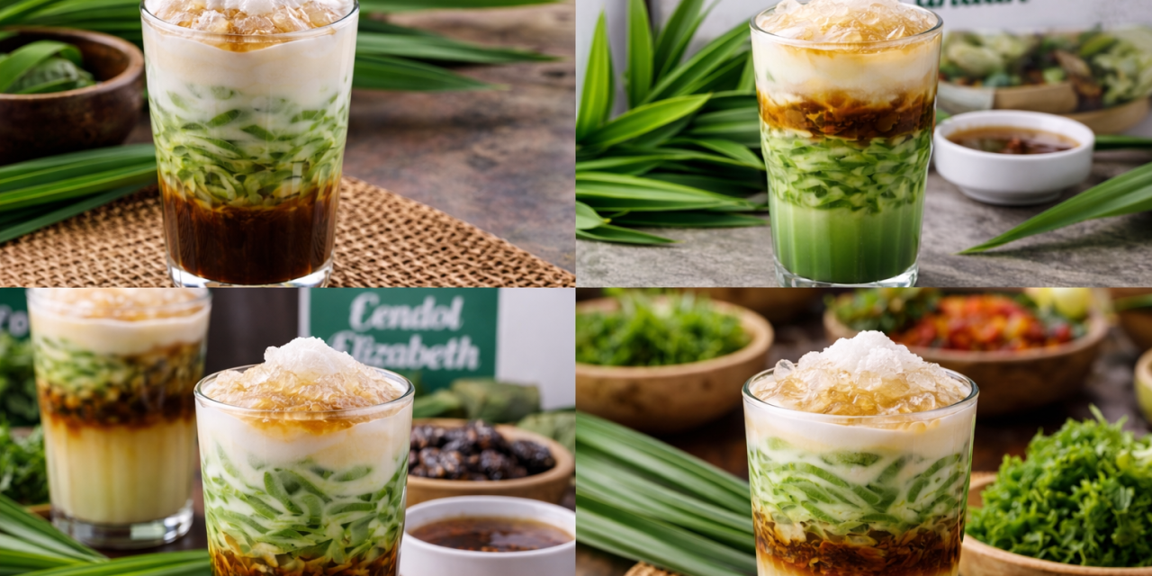 Es Cendol Padat dan Kenyal sebagai Minuman Tradisional Favorit