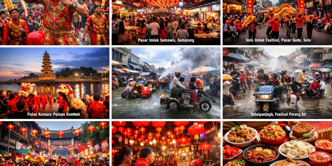 Wisata Imlek 2026 di Indonesia, Festival Budaya dan Kuliner