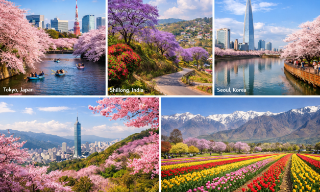 5 Destinasi Wisata Favorit Untuk Liburan Musim Semi di Asia