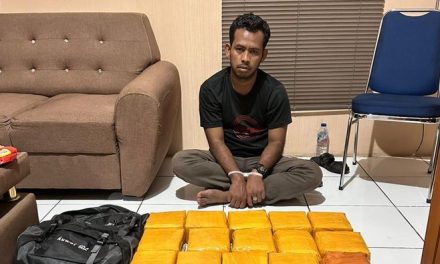 Kurir Narkoba Dibekuk di Bengkalis, 21,9 Kg Sabu Disita Polisi