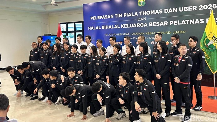 Indonesia Bidik Final Thomas Cup 2026, Uber Cup Target Semifinal