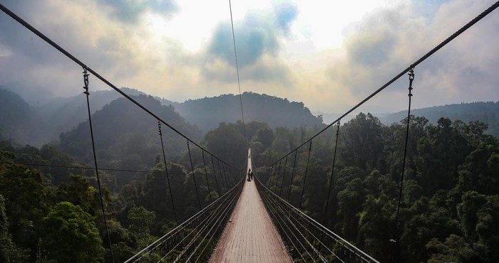 Jembatan Gantung Situ Gunung, Surga Wisata Alam di Sukabumi