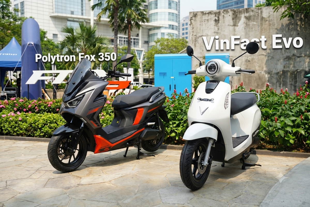 VinFast Evo Vs Polytron Fox 350