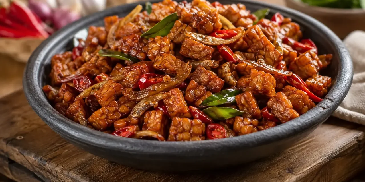 Resep Sambal Goreng Tempe Basah, Lauk Pedas Manis yang Menggugah Selera