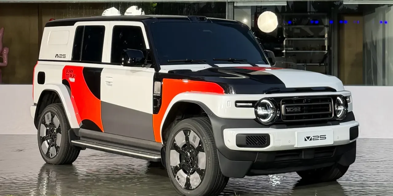 iCAR V25 Resmi Diperkenalkan, SUV EREV Tangguh dengan Jarak Listrik 150 Km