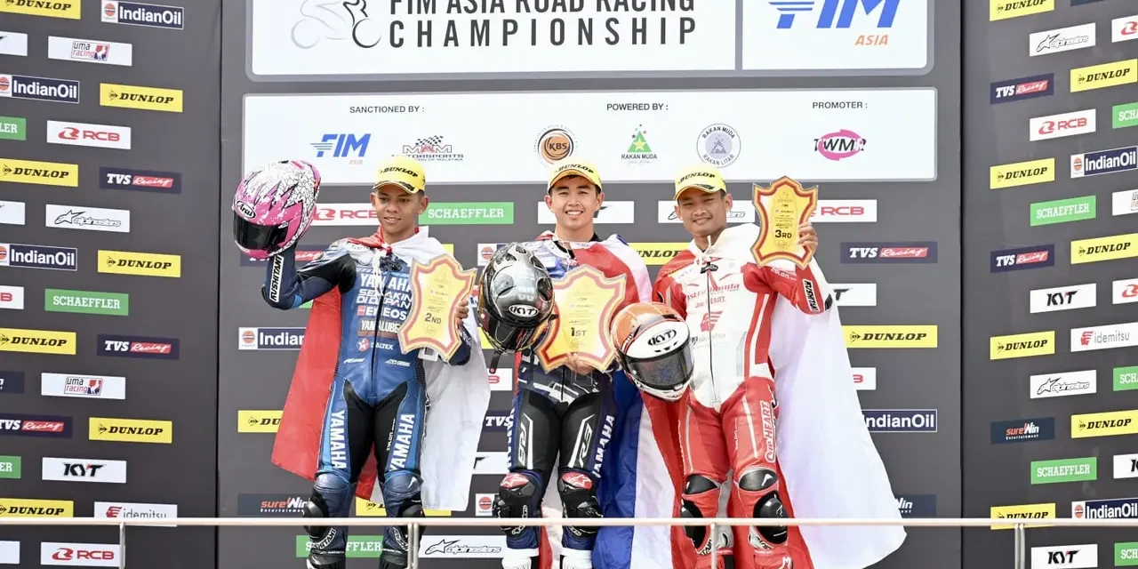 Start dari Posisi 30, Rheza Danica Raih Podium Ketiga ARRC 2026 di Sepang