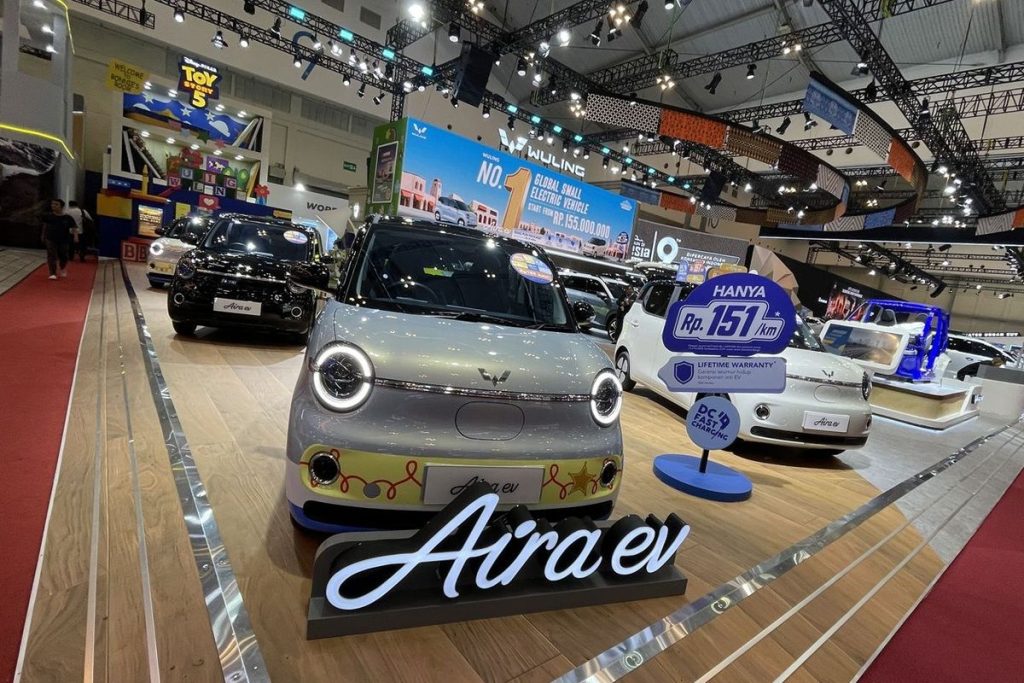 Penjualan mobil listrik BEV di Indonesia