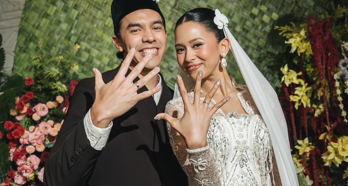 5 Gaya Pernikahan Mario Caesar dan Givina Lukita Dewi, Elegan dan Modern